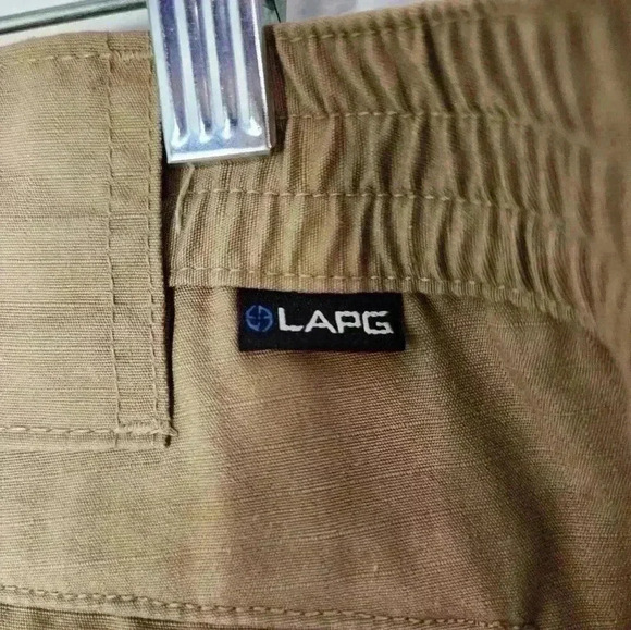 LAPG Police Gear Men's Basic Operator Pant 46x36.5 Cargo Rip-Stop Boulder Khaki - Picture 5 of 5